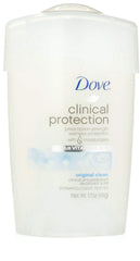 Dove Clinical Protection Original Clean stick in packaging for daily protection.