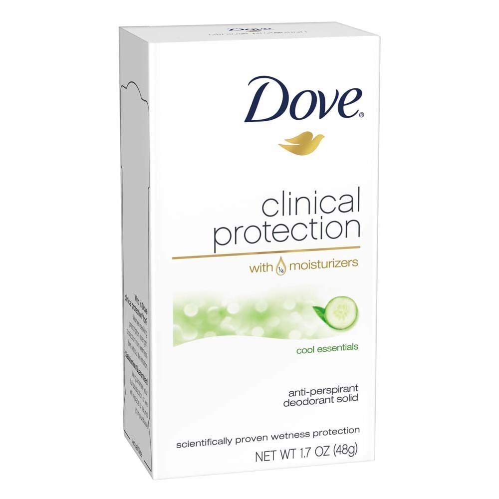 Dove Clinical Protection Women Cool Essentials 3-Pack keeps you fresh all day