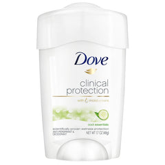 Dove Cool Essentials deodorant with twist-dial applicator provides long-lasting protection for daily wear