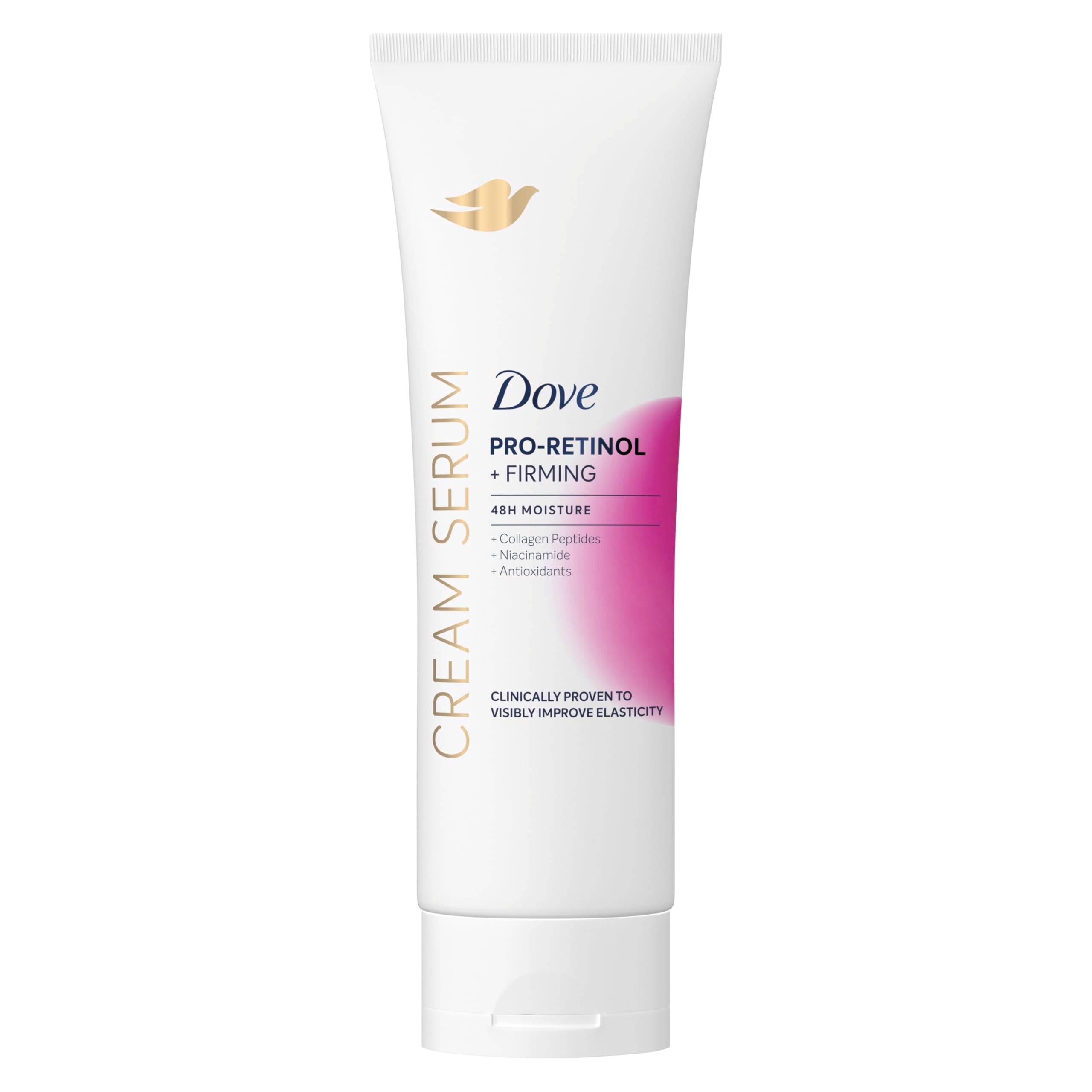 Dove Cream Serum Pro-Retinol bottle for daily body use.