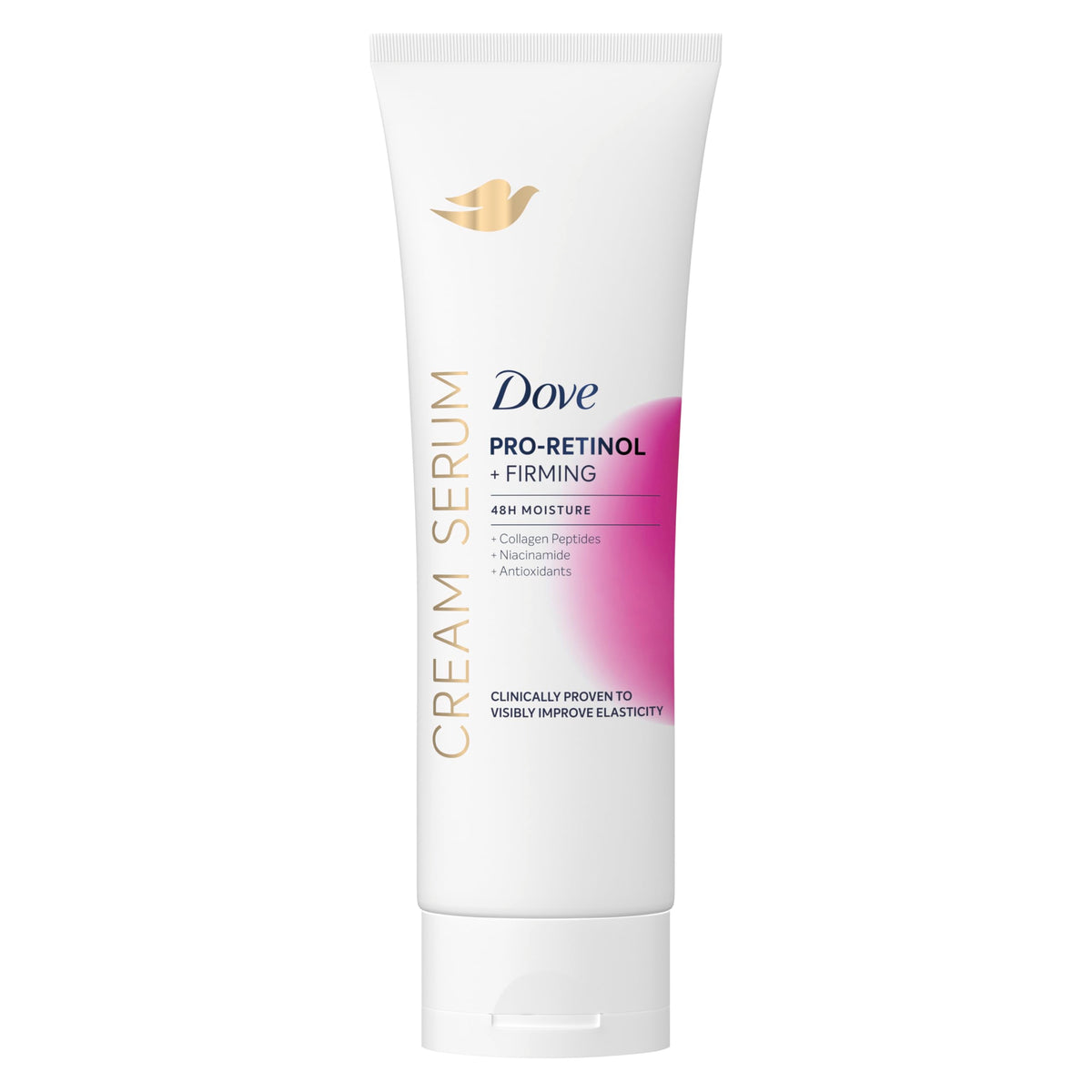 Dove Cream Serum Pro-Retinol bottle for daily body use.