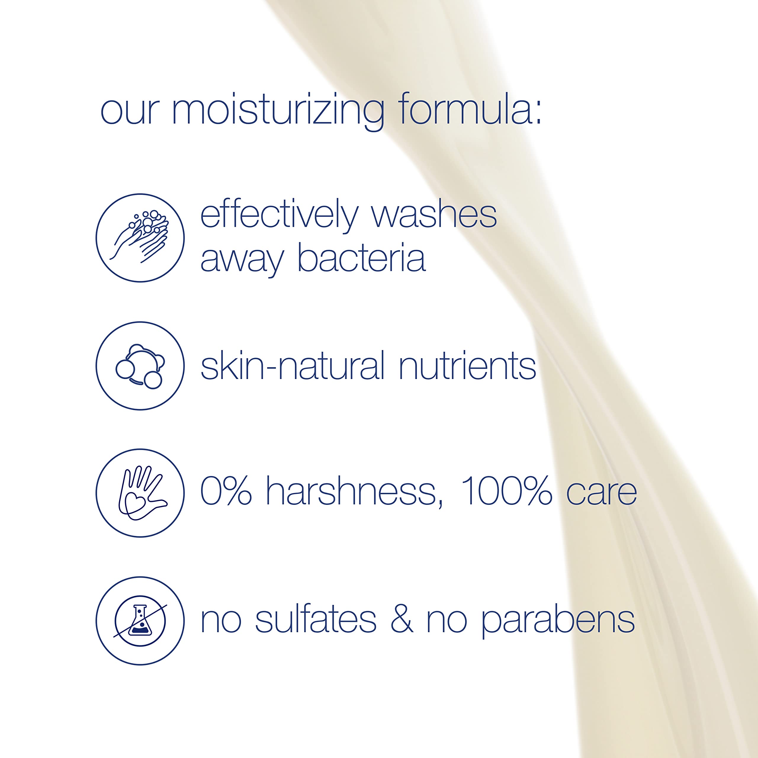 Dove packaging close-up shows cruelty-free and recycled plastic logos
