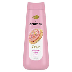 Dove Crumbl Confetti Cake body lotion front view for nourishing skin