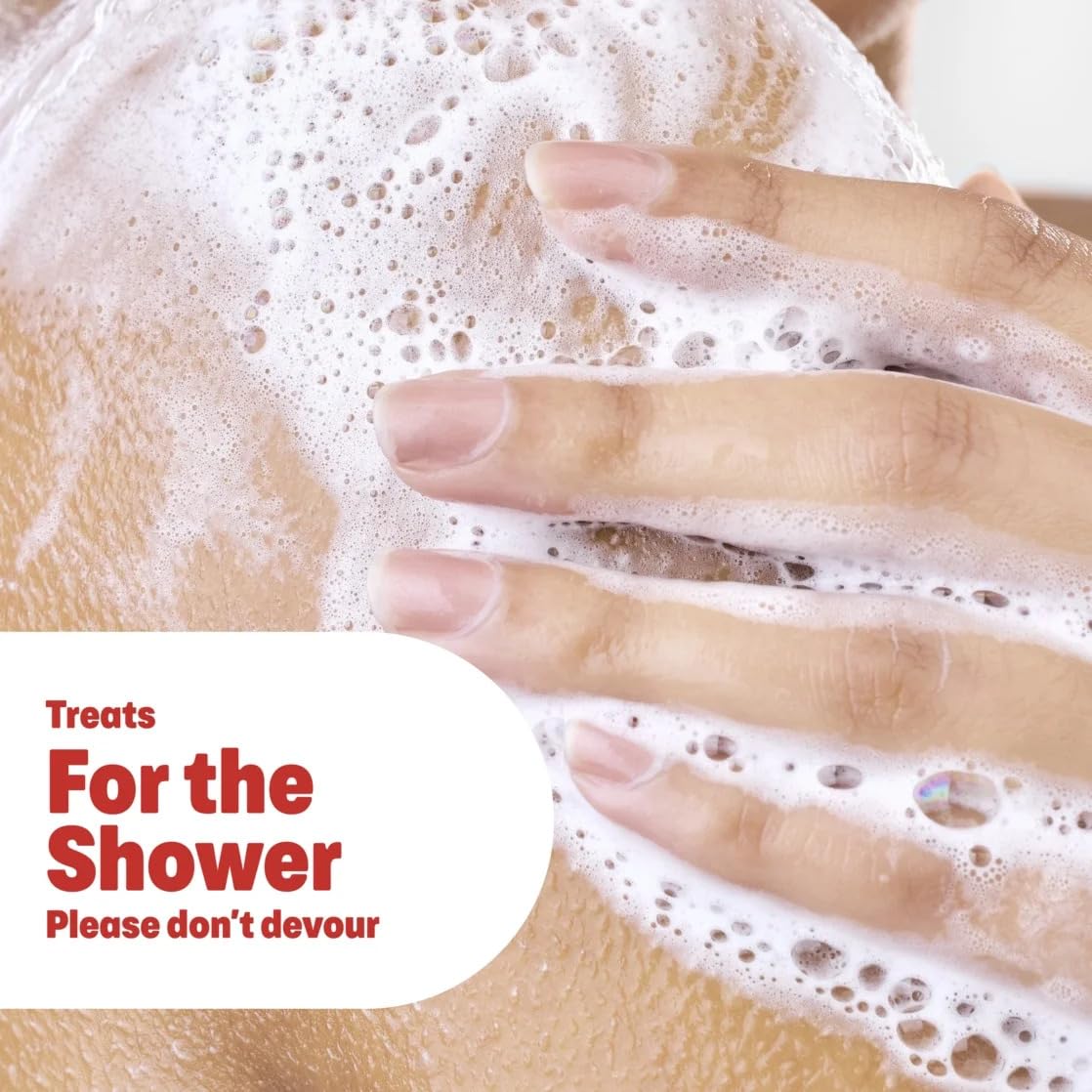 Dove Crumbl Strawberry Crumb Cake shower collection shows foam and crumb-inspired fragrance.