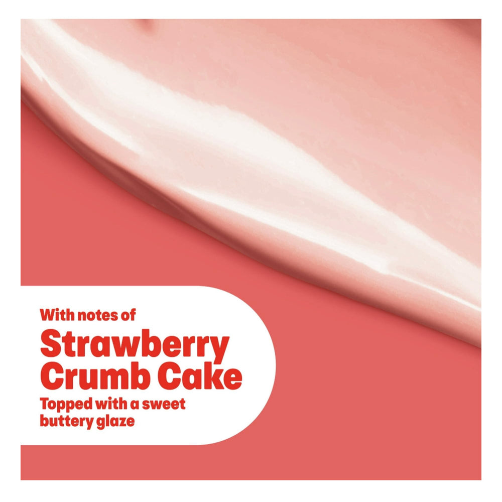 Dove Crumbl Strawberry Scrub and Wash duo packaging for a complete routine.