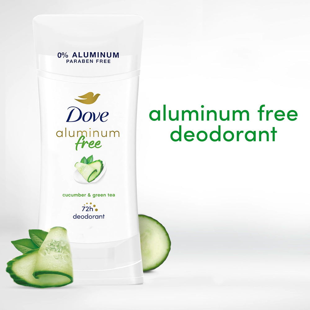 Dove cucumber green tea scent provides a refreshing daily fragrance.