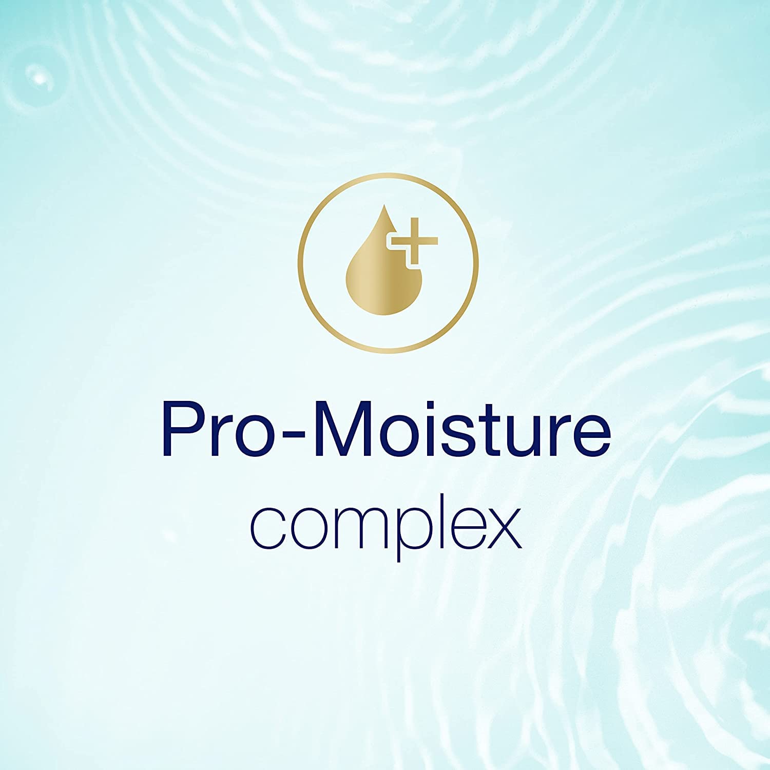 Dove Daily Moisture Shampoo rinse close-up highlights light, non-heavy feel.