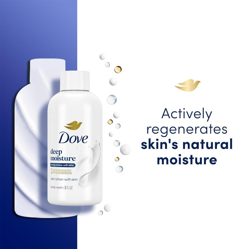 Dove Deep Moisture multi-pack display highlighting value for families