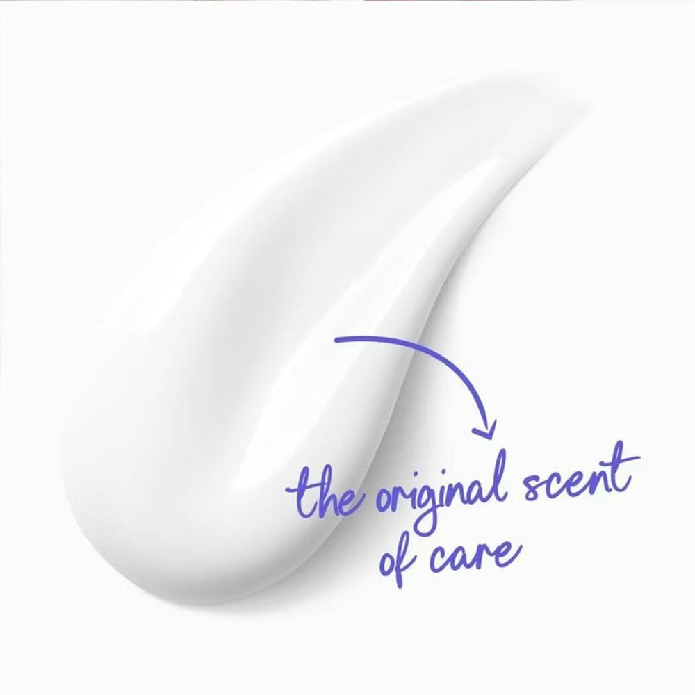 Dove Deep Moisture pH-balanced formula label close-up for gentle cleansing