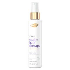 Dove Density Boost Root Lift bottle portrait showing instant root lift.