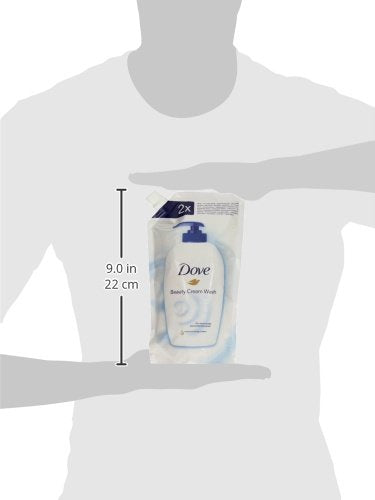 Eco-friendly packaging by Dove supports sustainable refill solution.