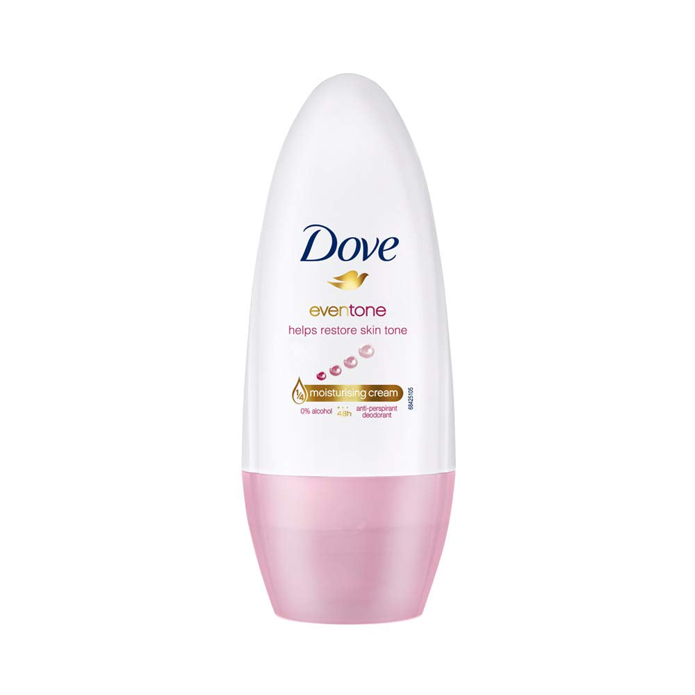 Dove Eventone Roll On 50ml bottle front for daily protection