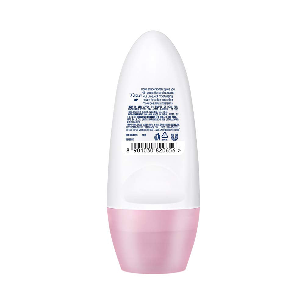 Dove Eventone Roll On moisturising cream formula for skin comfort