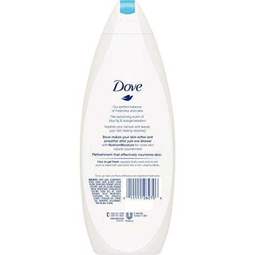 Close-up of flip-top cap on Dove Go Fresh Restore for easy dispensing