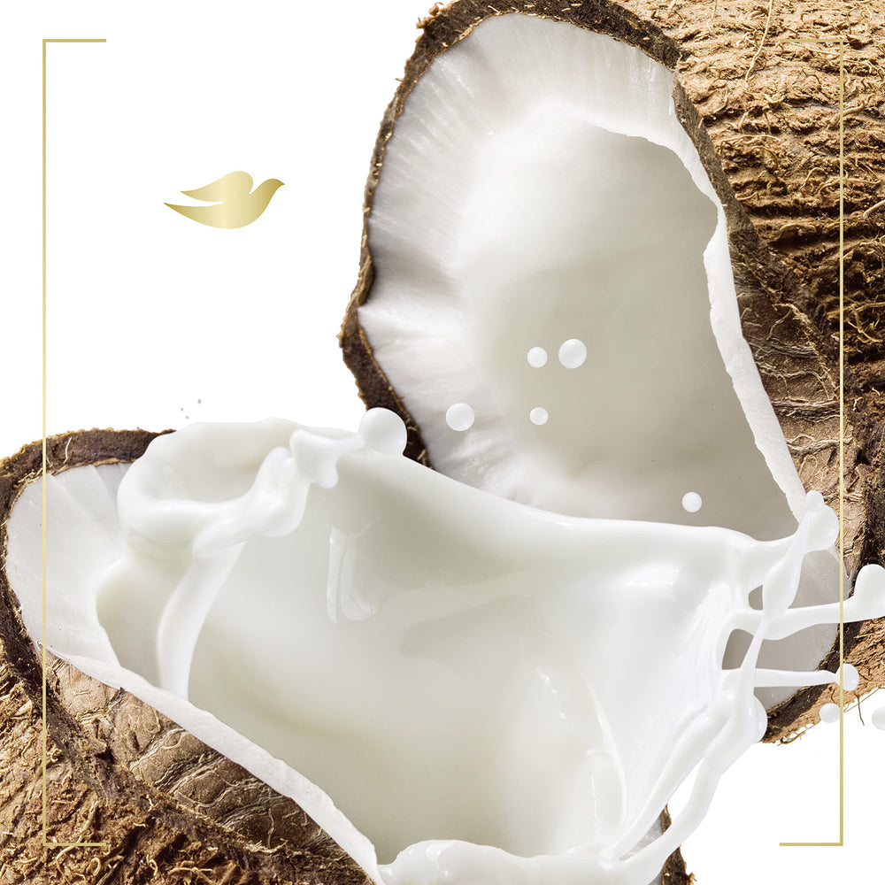Dove Hands-wash use in shower demonstrates versatile cleansing.
