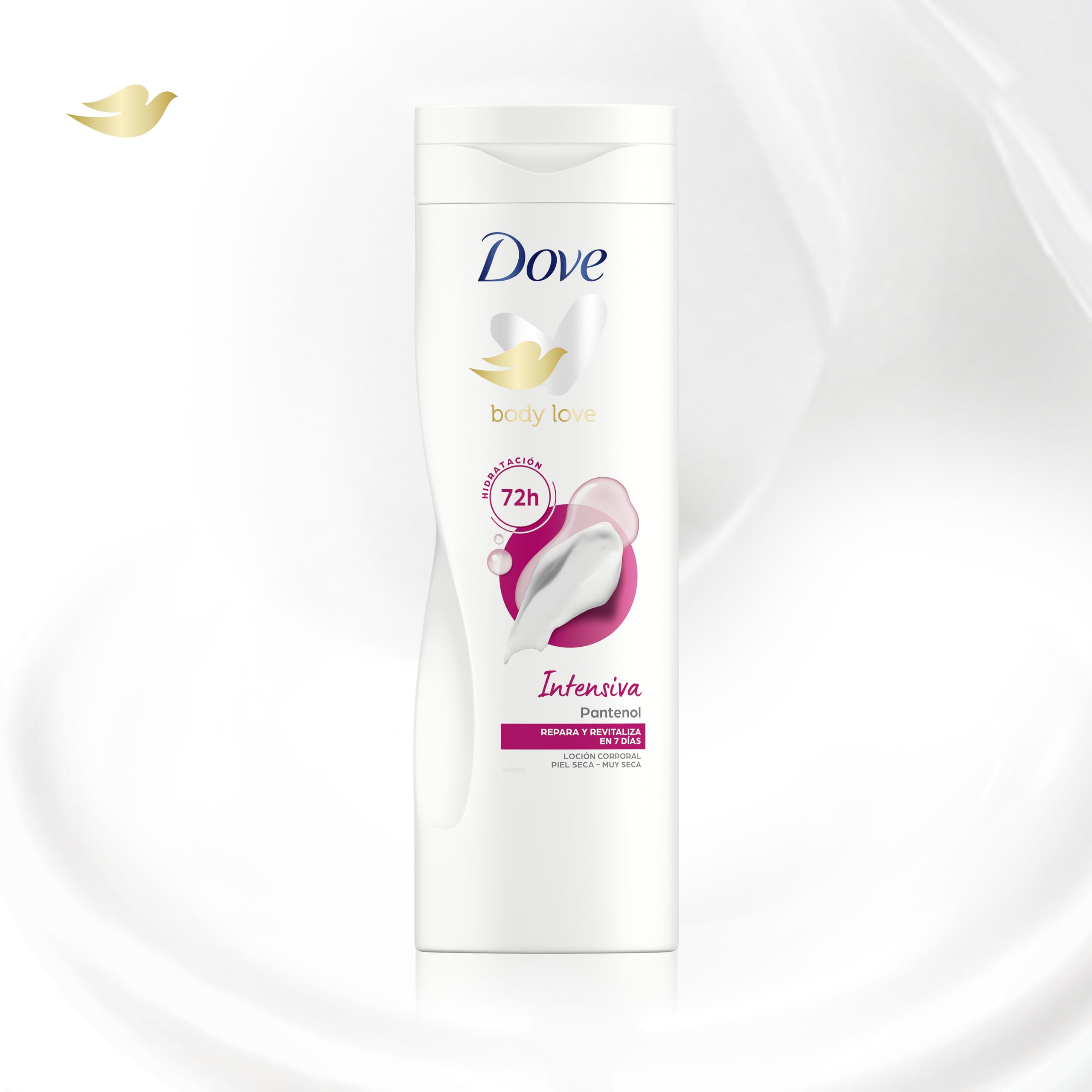 Dove Intense Nourishment Body Lotion close-up of formula for deep nourishment