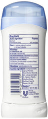Dove Invisible Solid Powder deodorant in use underarm for all-day freshness.
