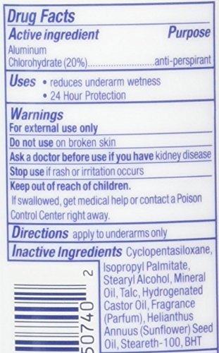 Dove Invisible Solid Sensitive Skin application for everyday freshness