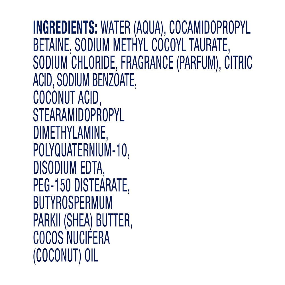 Dove Kids label highlights phthalate- and parabens-free formula for gentle care.
