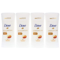 Dove Men+Care Advanced Care Shea Butter antiperspirant stick offers long-lasting protection.