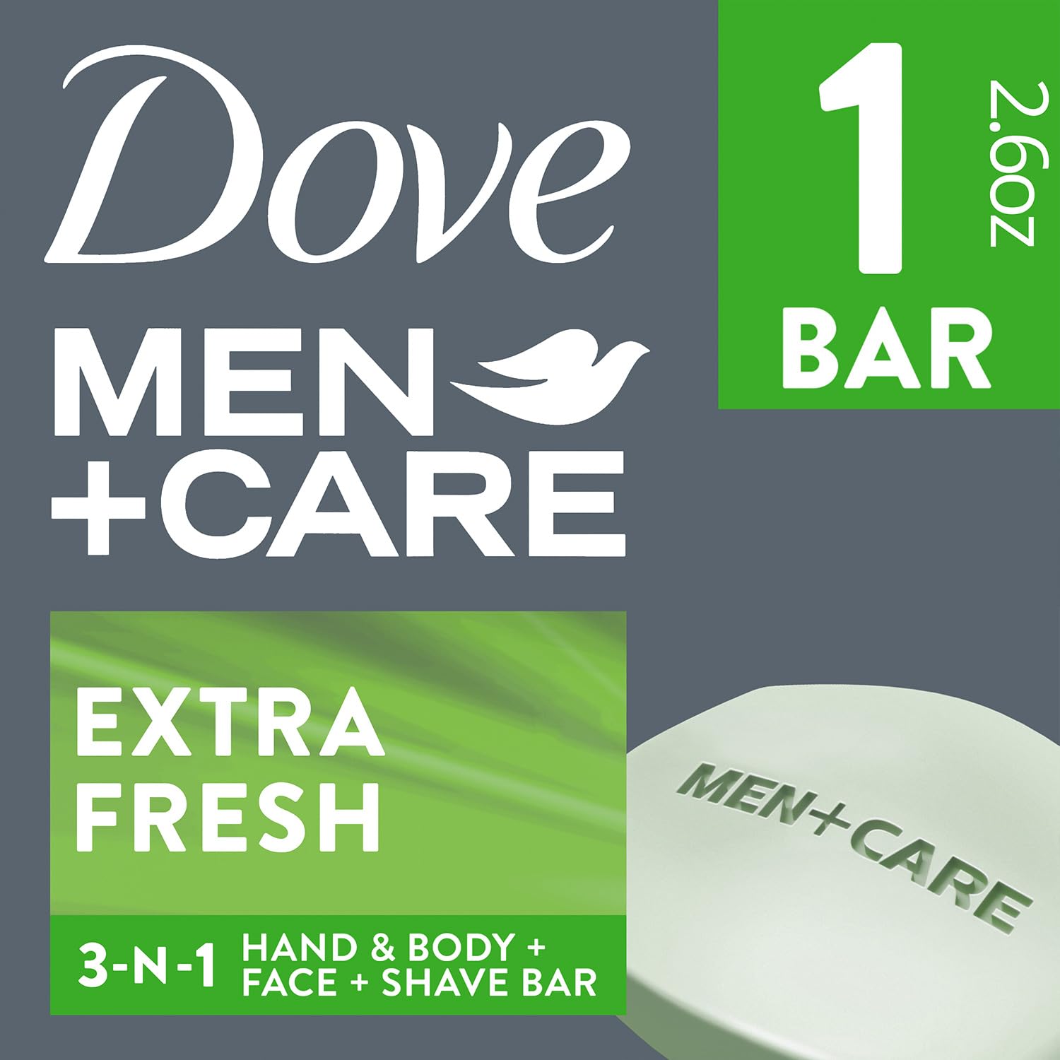 Dove Men+Care Clean Comfort bars collection on display