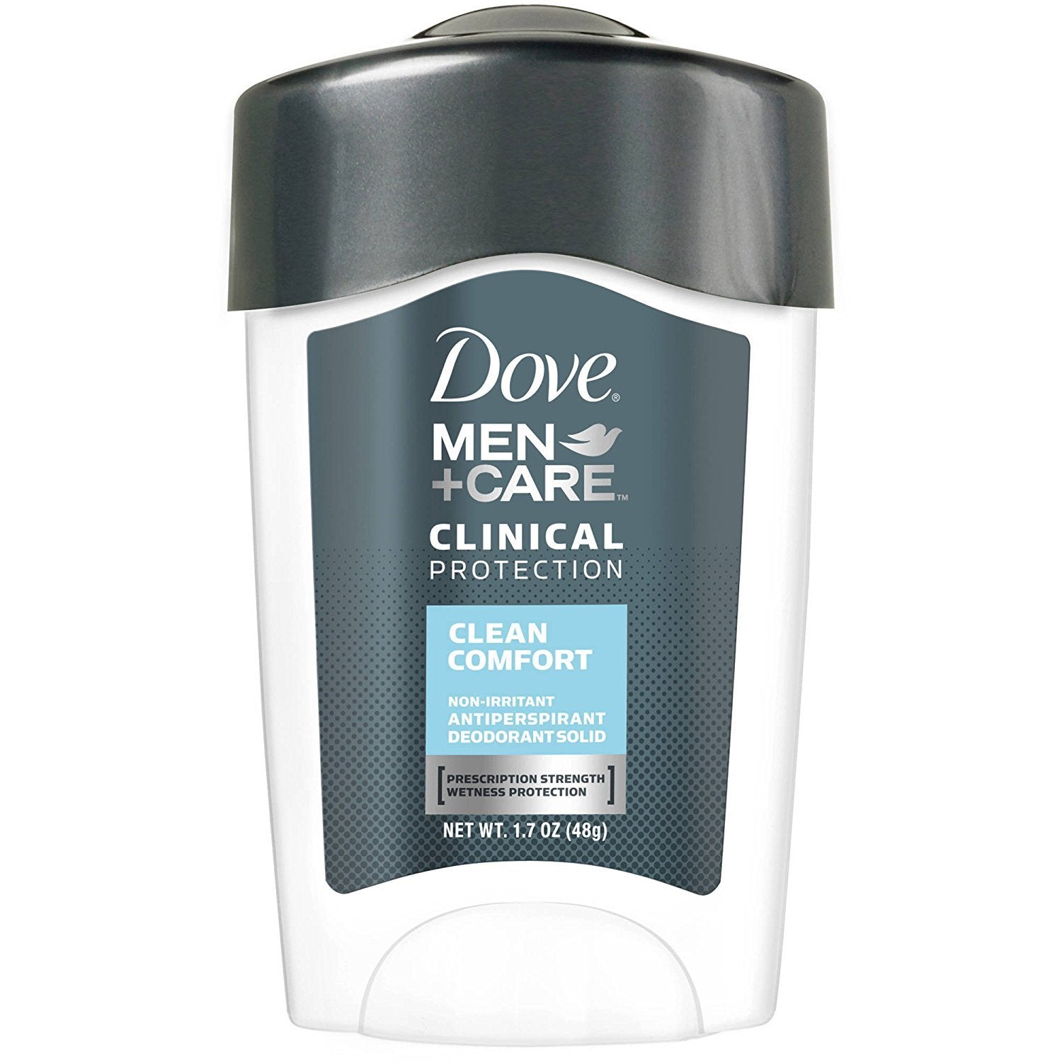 Dove Men Care Clean Comfort solid deodorant stick for daily protection and skin care