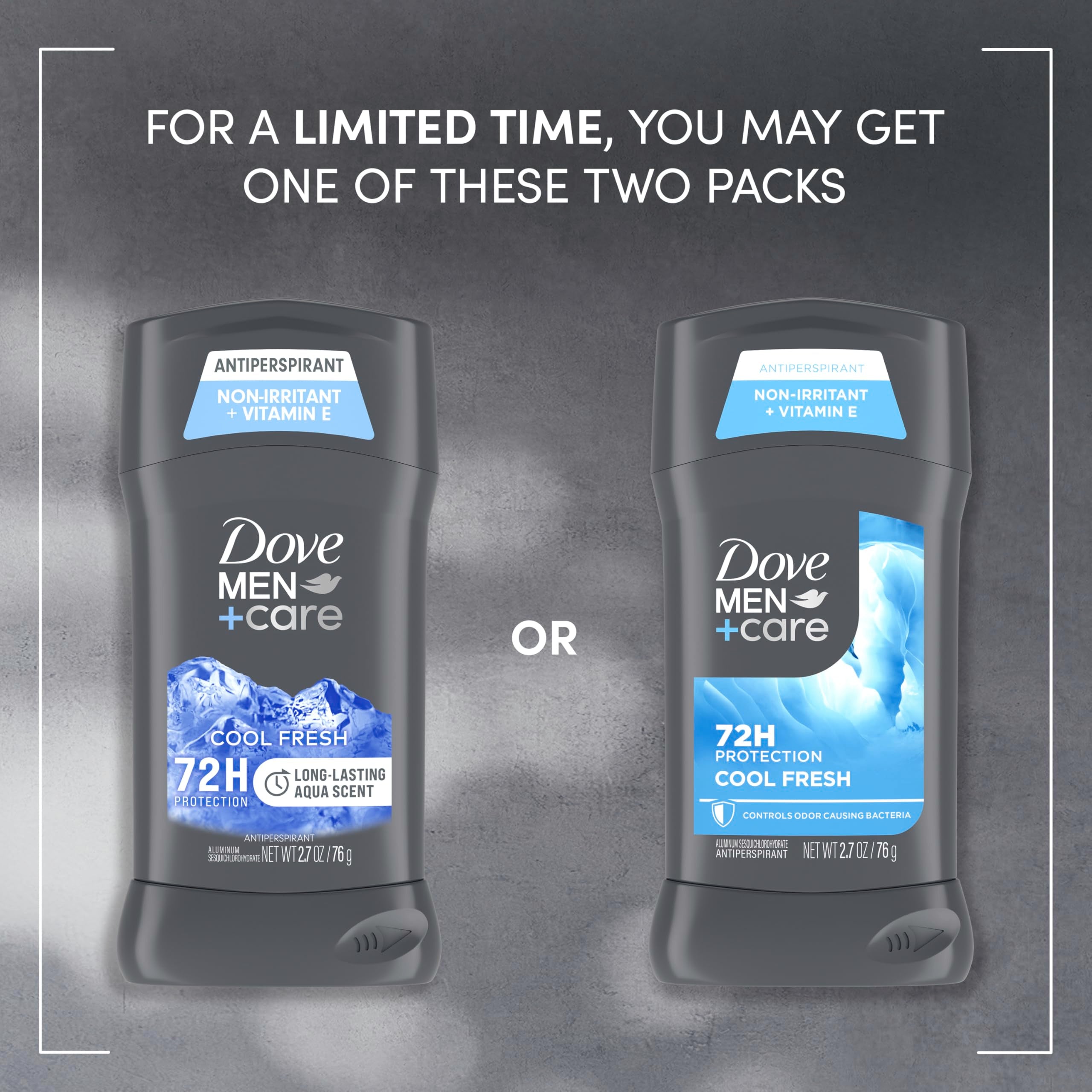 Dove Men+Care Cool Fresh underarm application demonstrating easy daily use.