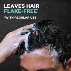 Dove Men+Care ingredients closeup features caffeine and zinc for scalp care