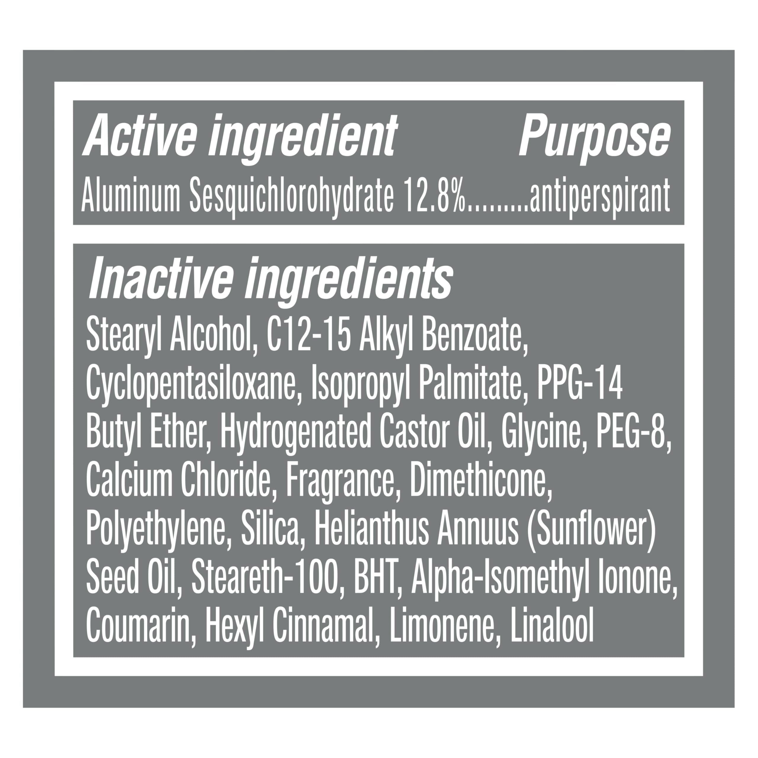 Dove Men+Care plant-based moisturizers help prevent dryness during wear.