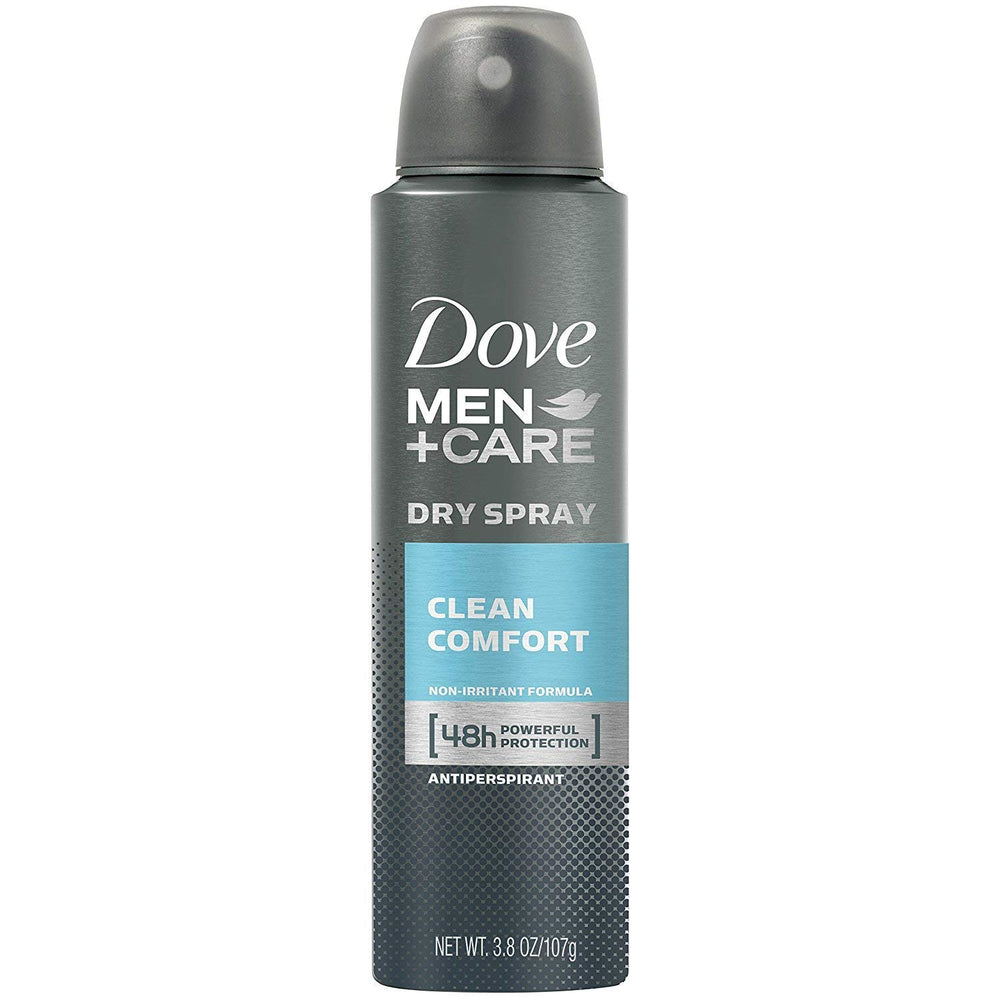 Dove Men+Care Clean Comfort 3-pack packaging shown for daily use
