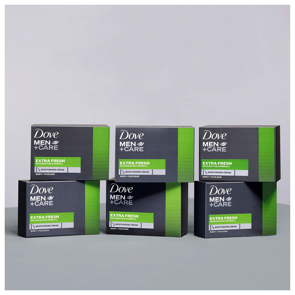 Dove MenCare Extra Fresh bar scent closeup mandarin citrus patchouli rosemary