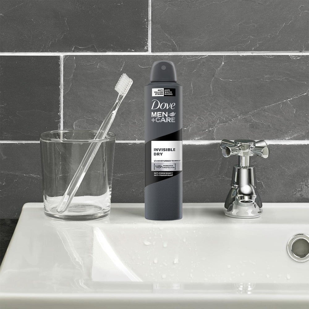 Dove Men+Care 250ml can designed for everyday use and travel.
