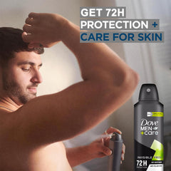 Dove Men+Care Moisturizer Technology keeps underarms comfortable during workouts.