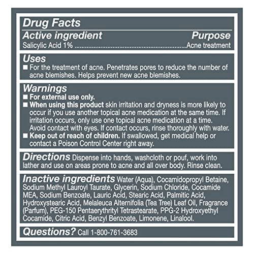 Dove Men+Care shower routine benefiting acne-prone skin.