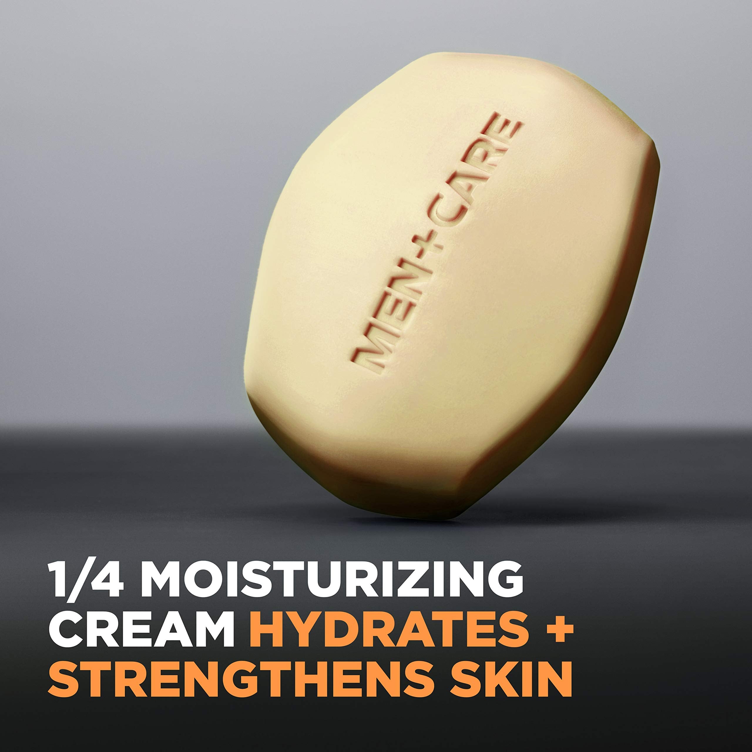 Dove Men+Care Skin Defense 3-in-1 bar for hands, body, and shave.
