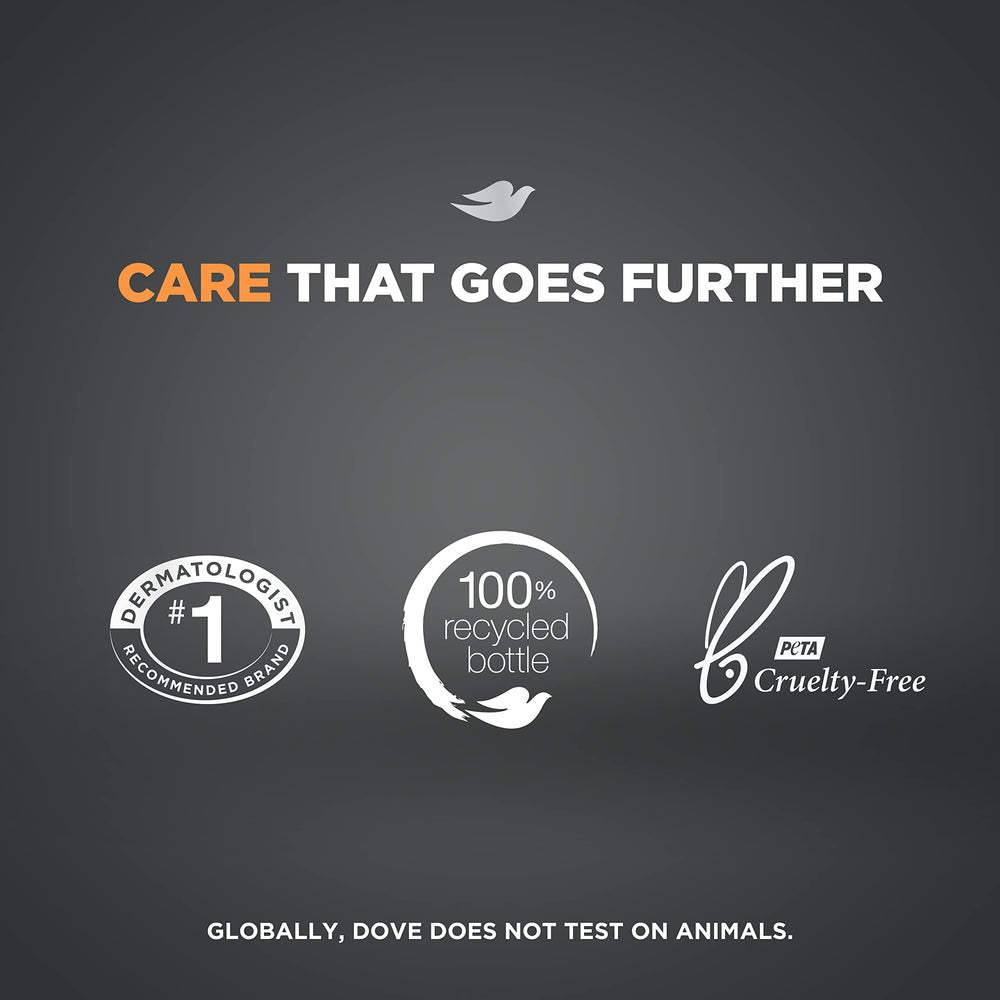 DOVE MEN+CARE Skin Defense bar rinses off cleanly with no residue