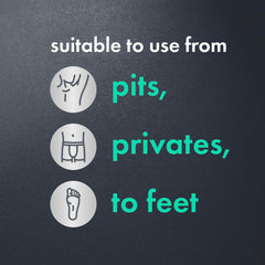 Dove Men+Care Whole Body Deo cream applied to the private area with skin-friendly formula.
