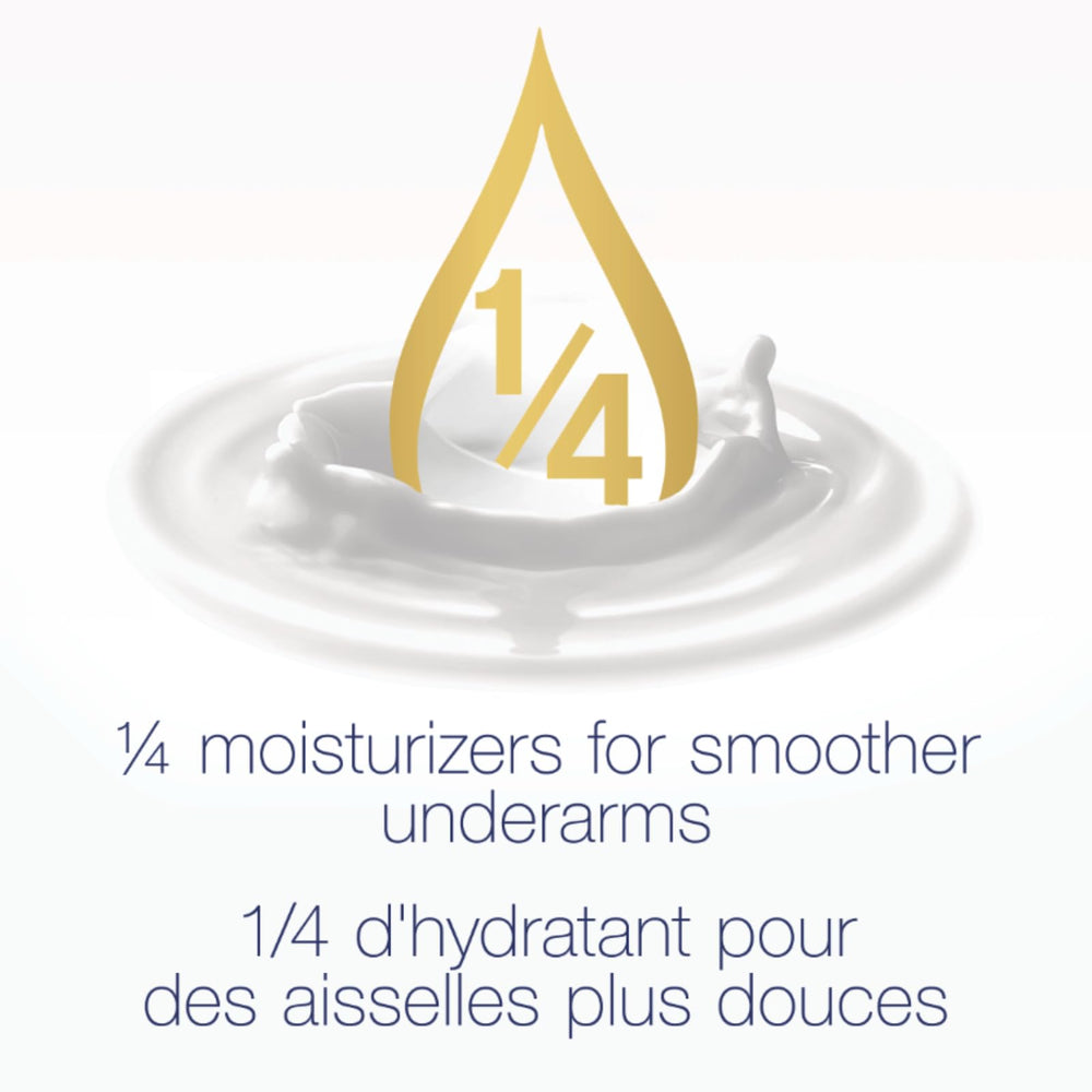 Dove Men+Care roll-on with fresh scent and 24-hour odor control.