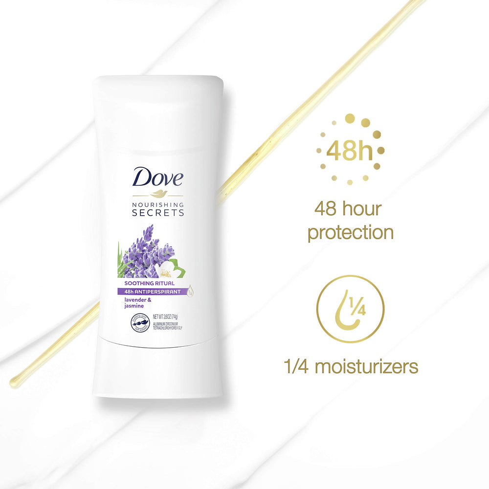 Packaging highlights 1/4 moisturizers for softer underarms
