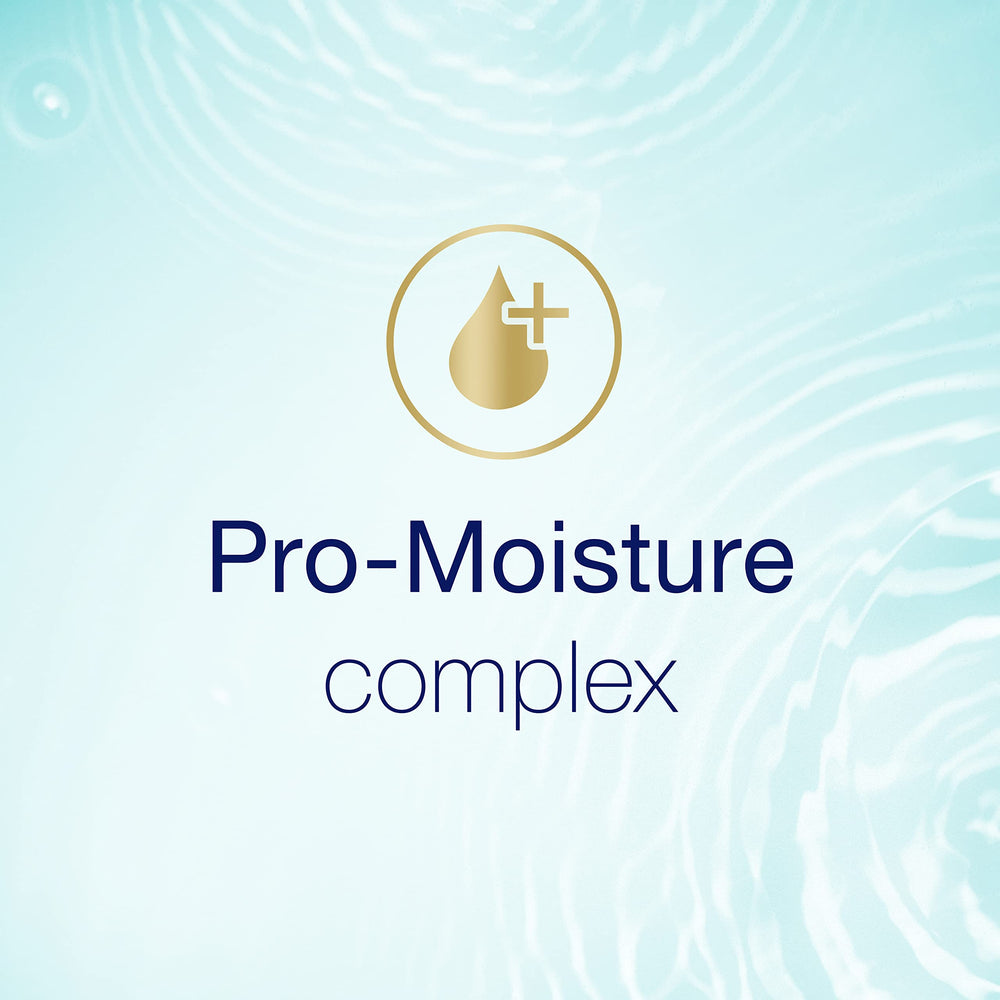 Dove Nutritive Daily Moisture conditioner bottle in bright light highlighting hydrating formula.