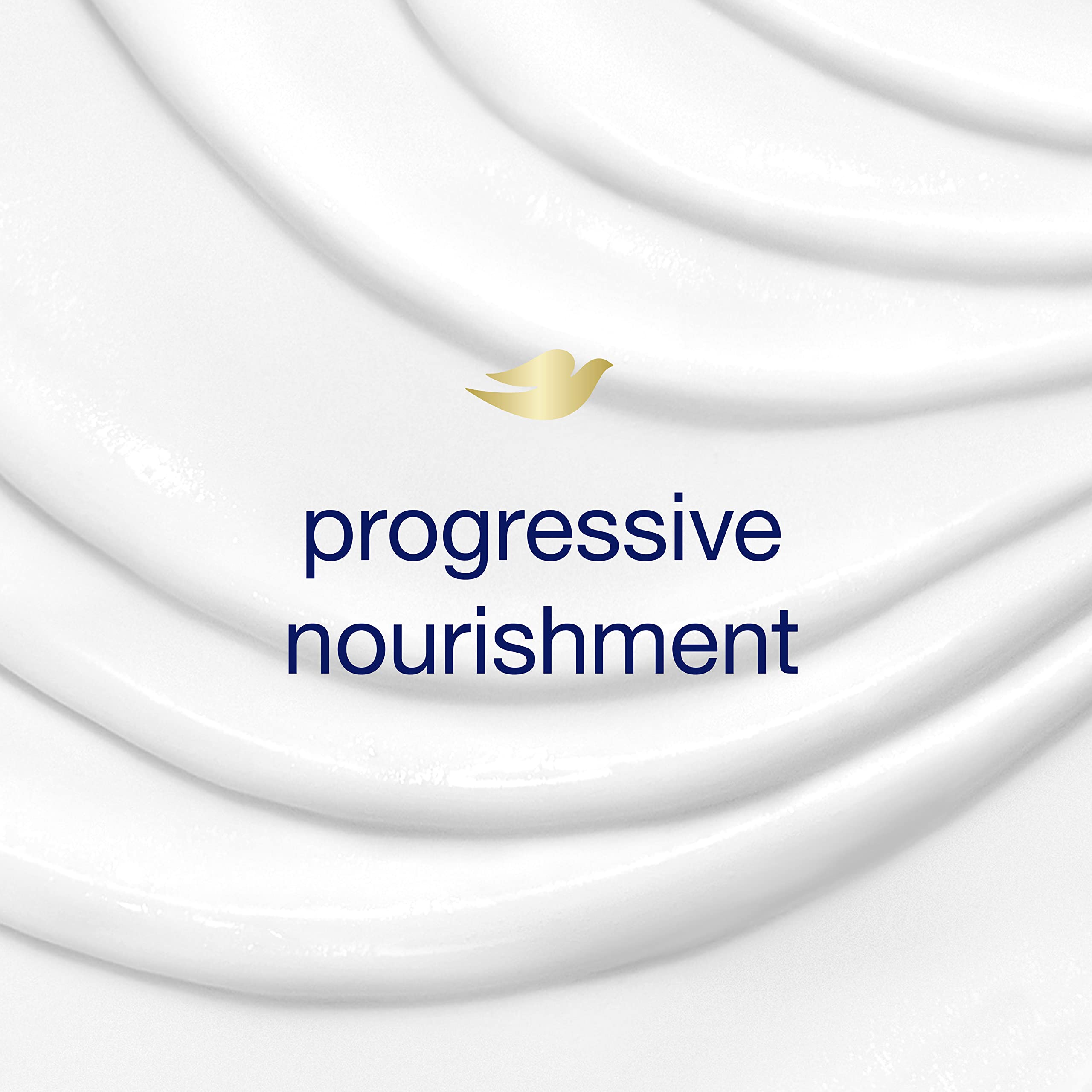 Dove Nutritive Daily Moisture conditioner cap and label close-up.