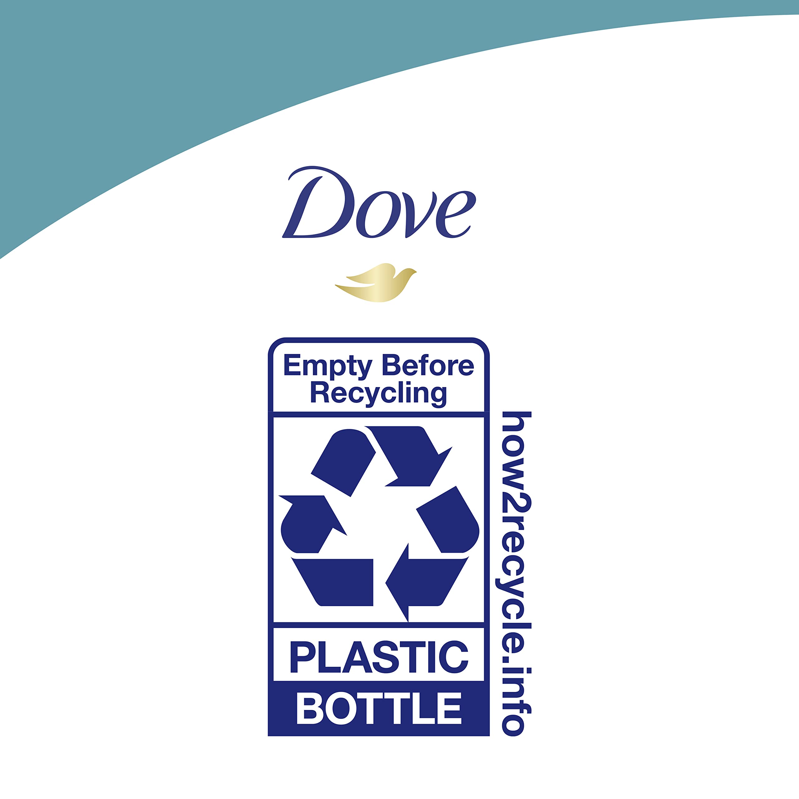 Dove Nutritive Daily Moisture conditioner applied to mid-lengths and ends for manageability.