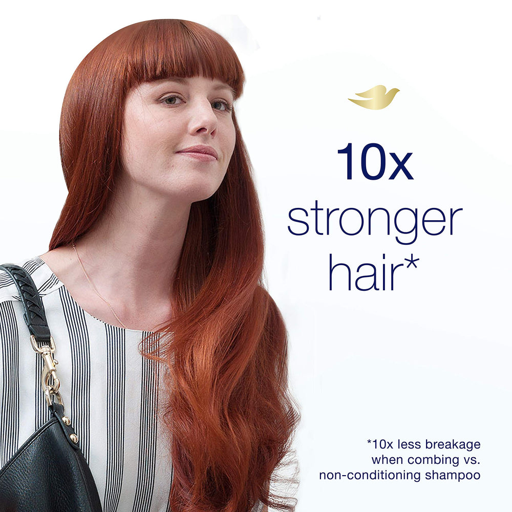 Dove Nutritive Solutions Daily Moisture Shampoo bottle front showcases lightweight formula.