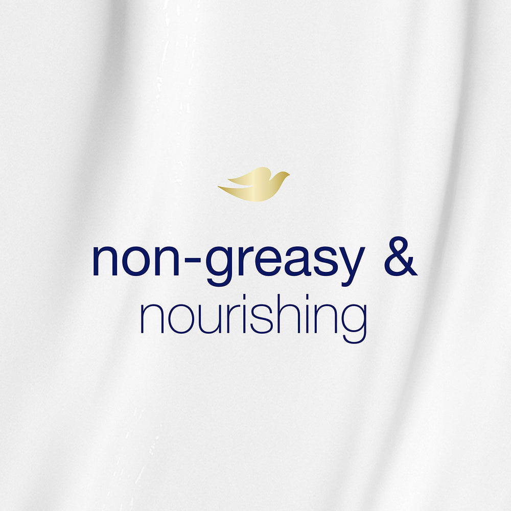 Foaming lather from Dove Anti-Frizz Shampoo for refreshed strands