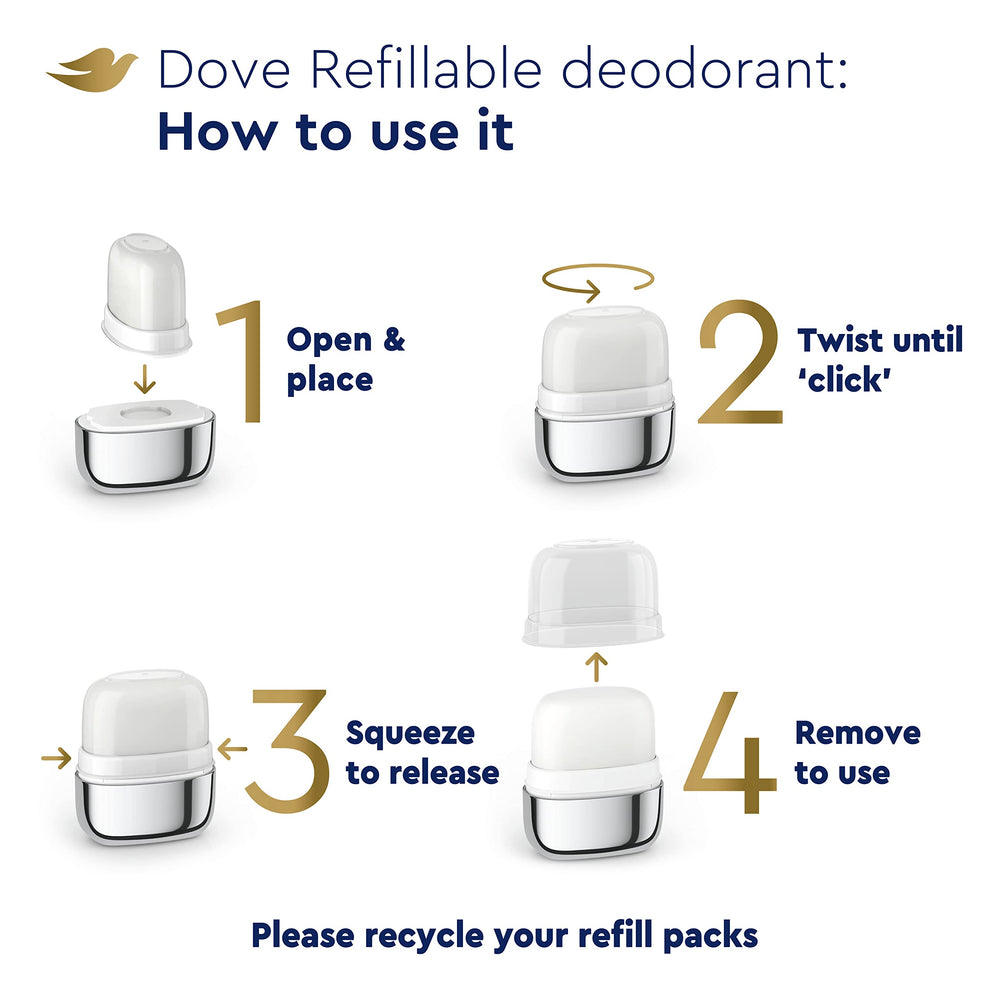 Dove 48-hour odor protection image promises all-day confidence.
