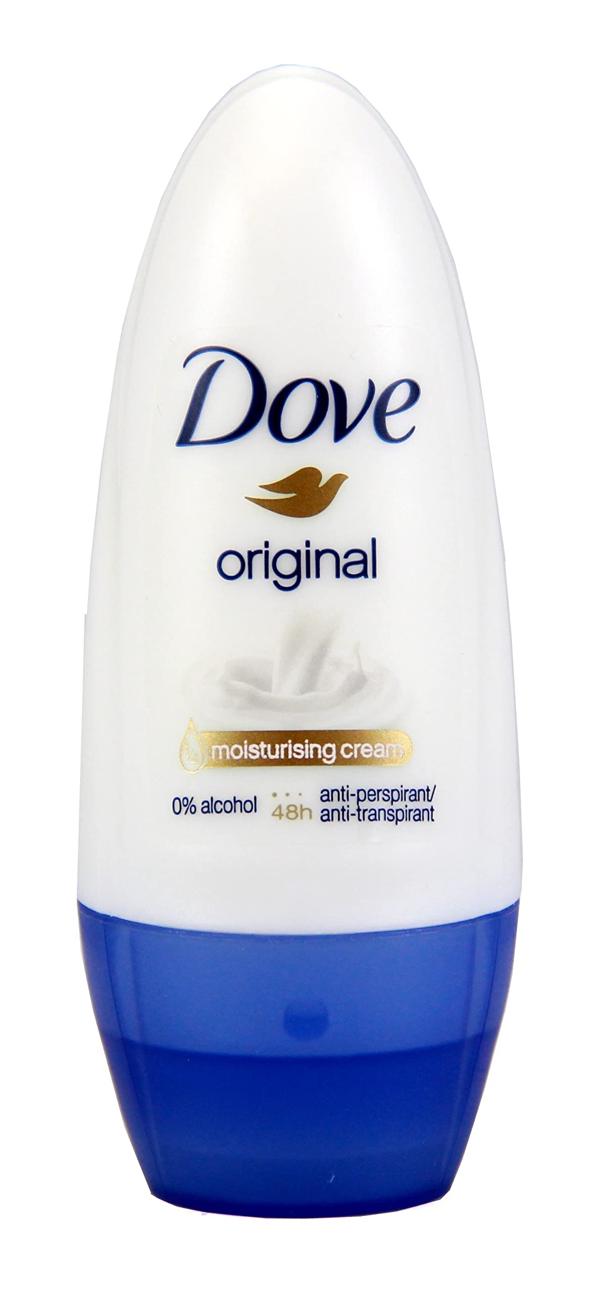 Dove Original antiperspirant stick product label showing 48-hour protection concept