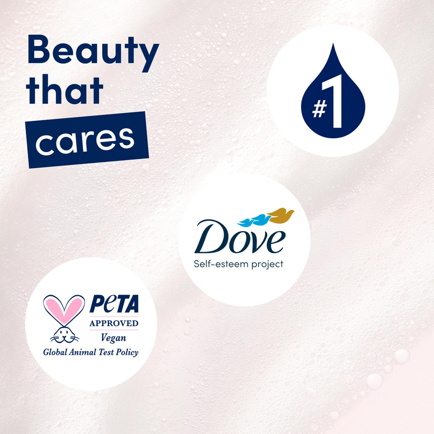 Dove Original Beauty Bar in use during shower routine imagery