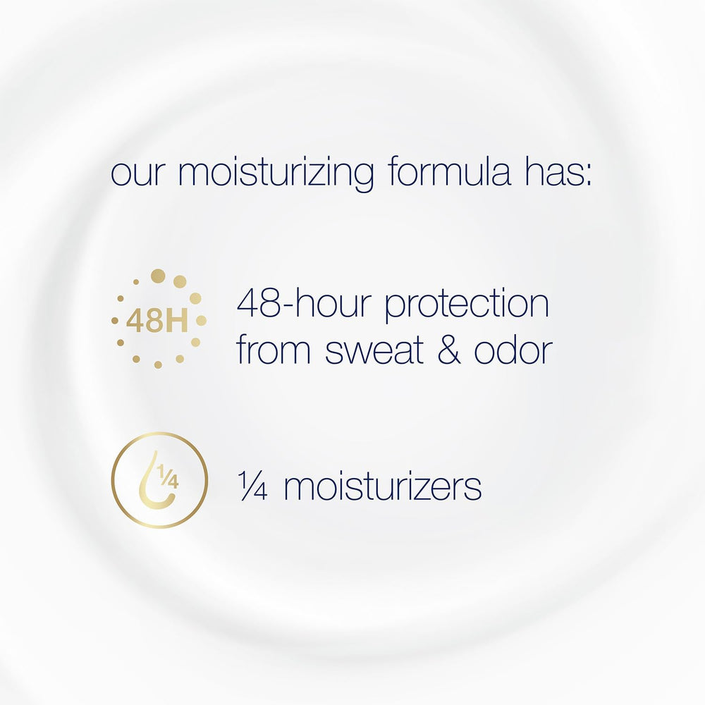 Dove Original Clean deodorant stick twist dial close-up illustrating precise dosing.