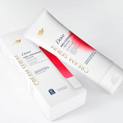 Rough skin areas renewing with Dove Pro-Ceramide Repair Serum