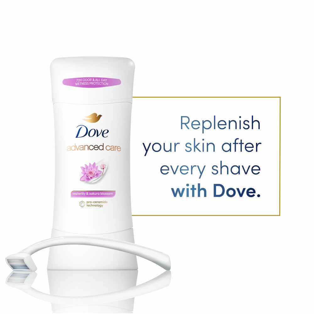 Dove Pro Ceramide Technology visual showing ceramide boost for skin barrier